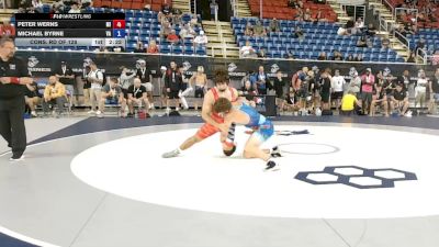 175 lbs Cons. Rd Of 128 - Peter Werns, Michigan vs Michael Byrne, Virginia