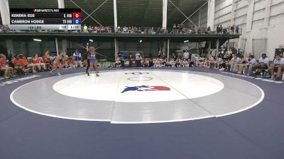 105 lbs Kendra Ege, Illinois vs Cameron Hodge, Texas