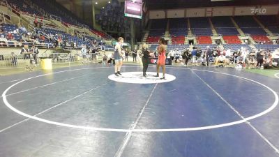 215 lbs Cons 16 #2 - ASyiah Spencer, OK vs Aiden Hennings, IL