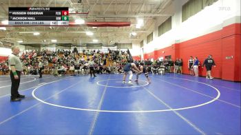 215 lbs Consi Of 8 #2 - Hussein Osseiran, Plymouth vs Jackson Hall, Bow