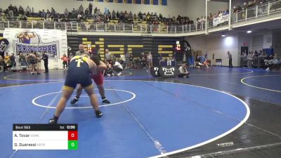 285 lbs Consy 2 - Adam Tovar, Homewood Flossmoor-IL vs Gino Gueressi, Notre Dame GP