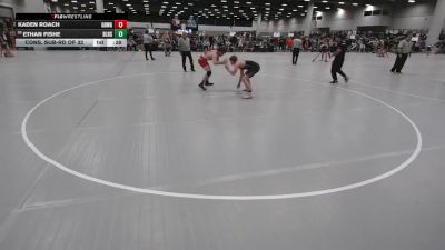 150 lbs Cons. Sub-rd Of 32 - Ethan Fishe, Basehor-Linwood High School Wrestling vs Kaden Roach, Grind House Wrestling Academy