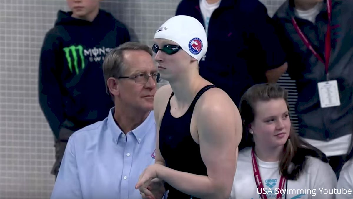 Katie Ledecky Breaks World Records Whenever She Wants