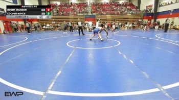 126 lbs Consi Of 4 - Brody Jackson, Glenpool vs Cooper Boyce, Bixby HS Boys
