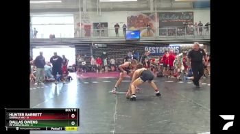 113 lbs Quarters & 1st Wb (16 Team) - Hunter Barrett, Guerilla WC vs Dallas Owens, MF Purge Black