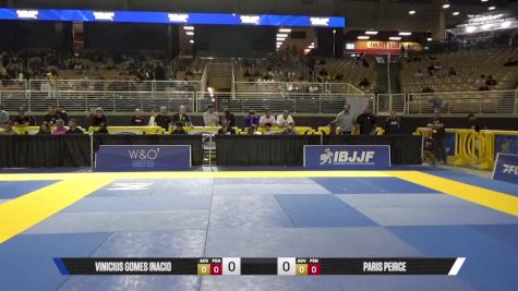 Paris Peirce vs Vinicius Gomes Inacio 2025 Pan Jiu Jitsu IBJJF Championship