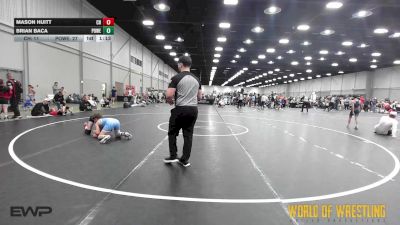 88 lbs Consi Of 4 - Mason Huitt, Colorado Hammers 12U vs Brian Baca, Powerhouse Elite 12U
