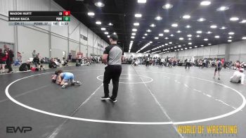 88 lbs Consi Of 4 - Mason Huitt, Colorado Hammers 12U vs Brian Baca, Powerhouse Elite 12U