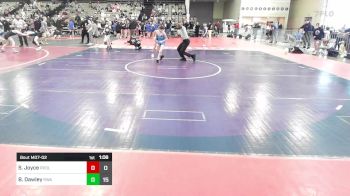 85 lbs Rr Rnd 2 - Shiloh Joyce, Revival Orange vs Brycen Dawley, Roundtree Wrestling Academy Black