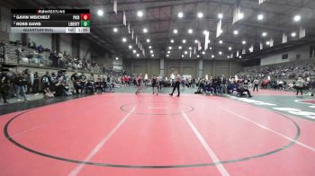150 lbs Quarterfinal - Ross Davis, Liberty vs Gavin Weichelt, Pine Creek