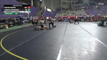 141 lbs Round 1 (16 Team) - Tristen Brown, Doane University vs Yoshiya Funakoshi, Embry-Riddle (Ariz.)