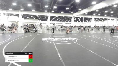 58 lbs Rr Rnd 4 - Logan Hansen, Simi Valley Vandals Elite vs Camilo Ramirez, Pounders WC
