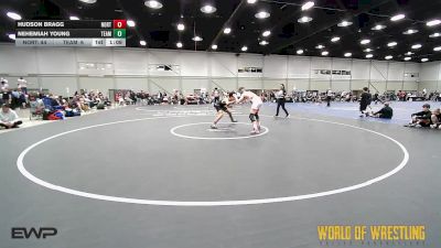 135 lbs Quarterfinal - Hudson Bragg, Northern Colorado 14U vs Nehemiah Young, Team Wyoming 14U