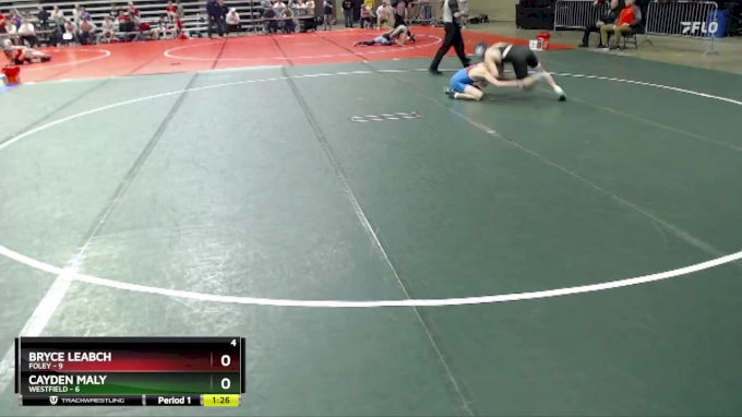 125 lbs Quarterfinals (8 Team) - Cayden Maly, Westfield vs Bryce Leabch ...