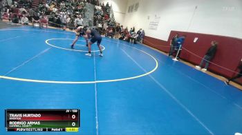 150 lbs Cons. Round 4 - Rodrigo Armas, Campbell County vs Travis Hurtado, Riverton
