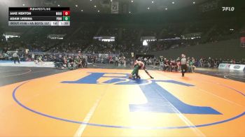 4A Boys 157 lbs Quarterfinal - Jake Kenton, Molalla Boys vs Adam Urbina, Pendleton Boys