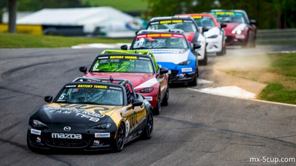 Mazda MX-5 Cup Hosts Rounds 3 & 4 As Part Of The SVRA Brickyard Invite