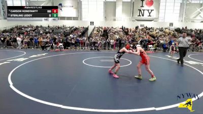 86 lbs Champ. Round 1 - Sterling Leddy, Brawler Elite vs Carson Konstanty, NWAA