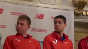Matt Centrowitz compares professional vs NCAA schedule before 2012 NB Grand Prix