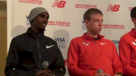 Mo Farah & Galen Rupp The dynamic duo 2012 NB Grand Prix