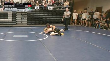 132 lbs Round 1 (16 Team) - Luke Weaver, Sonoraville vs Timothy Walden, Cook