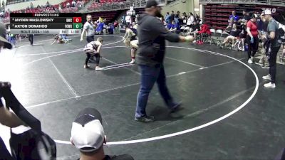 105 lbs 5th Place Match - Jayden Maslowsky, Blair Wrestling Club vs Axton Donahoo, Falls City Wrestling Club