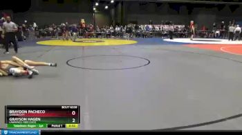6A - 106 lbs Cons. Semi - Braydon Pacheco, Garden City vs Grayson Hagen, Lawrence-Free State