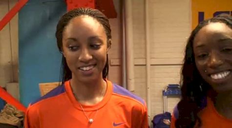 Bridgette Owen and Brianna Rollins 1-2 meet records in 60m hurdles at New Balance Collegiate Invitational