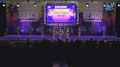 Cheer Legacy Allstars - Fierce 4 [2023 L4.2 Senior - D2 3/26/2023] 2023 ACDA Reach the Beach Grand Nationals - DI/DII