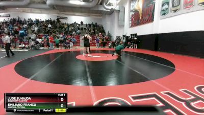 285 lbs Champ. Round 1 - Emiliano Franco, Aurora Central vs Jude Suhajda, Discovery Canyon