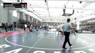 132 lbs Round Of 32 - David Linder, Montville vs Jase Stanzione, Danbury