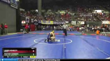 Cons. Round 1 - Payton Gaskins, Custer Co. (Miles City) vs James Kenelty, Ronan