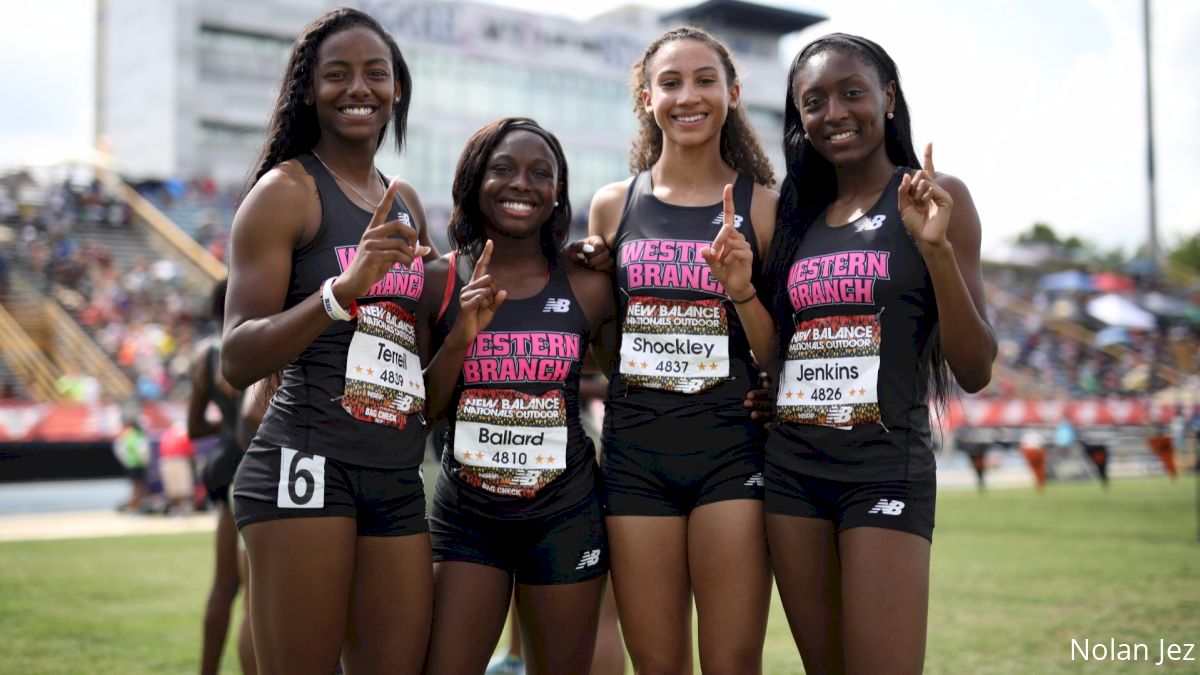 Western Branch Sets Shuttle Hurdle Relay National Record, Again