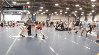 100 lbs Rr Rnd 3 - Landon Weir, North Carolina National Team Red vs Kurt Pellegrino, Shore Thing Surf