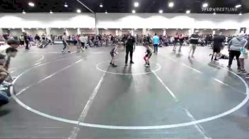 56 lbs Semifinal - Liam Crousilliac, Team CLAY Futures vs Lucy Rose, Team Alpha Miami