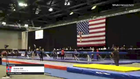 Susan Gill - Tumbling, Eagle Gymnastics TX - 2021 USA Gymnastics Championships