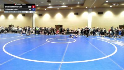 113 lbs Champ. Round 2 - Charlie Mutschler, Maryland vs Logan Barry, Rhode Island