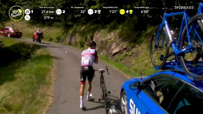 Majka Snaps Chain On Final Climb