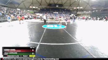 78 lbs 5th Place Match - Cruz Hofeling, NWWC vs Soren Vogel, Punisher Wrestling Company