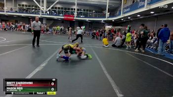 68 lbs Round 3 (8 Team) - Brett Zakrzewski, Rangers WC vs Mason Reis, 84 Athletes