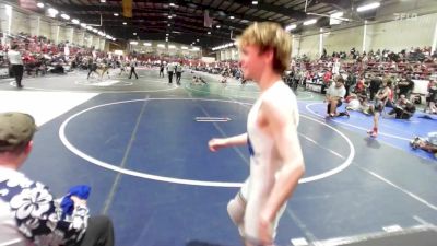 106 lbs Quarterfinal - Aaron Alcott, SheepCamp WC vs Riley Butzen, East Valley WC