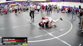 150 lbs Round 3 - Zy`erre Williams, Rivertown vs Adrian Ellsworth, Gaston Grizzlies