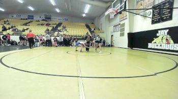 105 lbs Rr Rnd 1 - Gracie Wood, Rogers High School Girls vs Jocelynn Lopez, Jay High School