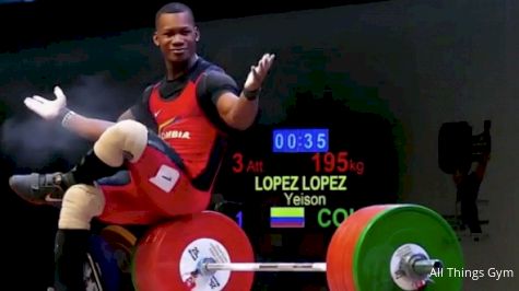 Yeison Lopez Crushes 2017 IWF Junior Worlds Takes Gold 18kg Ahead Of Second