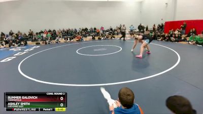 135 lbs Cons. Round 2 - Ashley Smith, Cheyenne East vs Summer Galovich, Thermopolis