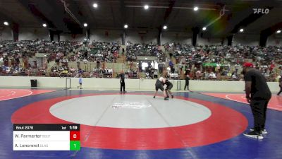 205 lbs Rr Rnd 1 - Whitlee Parmerter, South Georgia Athletic Club vs Amirah Lencrerot, Glasgow Wrestling Academy