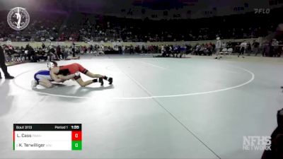 3A-106 lbs Semifinal - Kolten Terwilliger, VINITA vs Logan Cass, PAWHUSKA