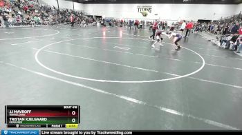 120 lbs Cons. Round 2 - Tristan Kjelgaard, Kewaunee vs JJ Mavroff, Winneconne