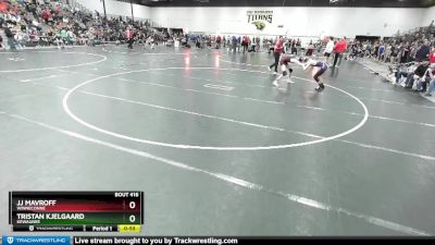 120 lbs Cons. Round 2 - Tristan Kjelgaard, Kewaunee vs JJ Mavroff, Winneconne