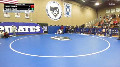 144 lbs Semifinal - Kaden Pryor, Atascadero vs Osiel Garcia, Cesar Chavez